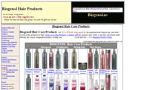 Desktop Screenshot of biogenol.us